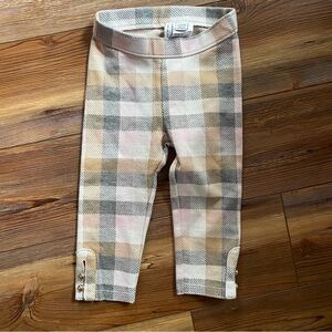 Cat & Jack Pink Plaid baby Leggings